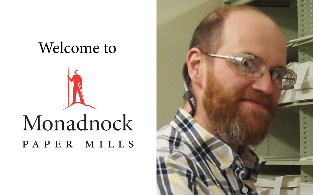 Monadnock Paper Mills Announces New Paper Production Manager