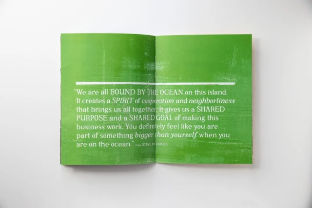 Choose Astrolite PC 100® for unparalleled quality in fine art printing. ♻️ @tadd_myers’ The Lobstermen of Little Cranberry Island, printed on Astrolite PC 100®, demonstrates the beauty and quality of our eco-friendly paper. Enhance the beauty and sustainability of your art with Astrolite PC 100®. #FibersideChat #Photography #Lobstermen #LobstermenofLittleCranberry